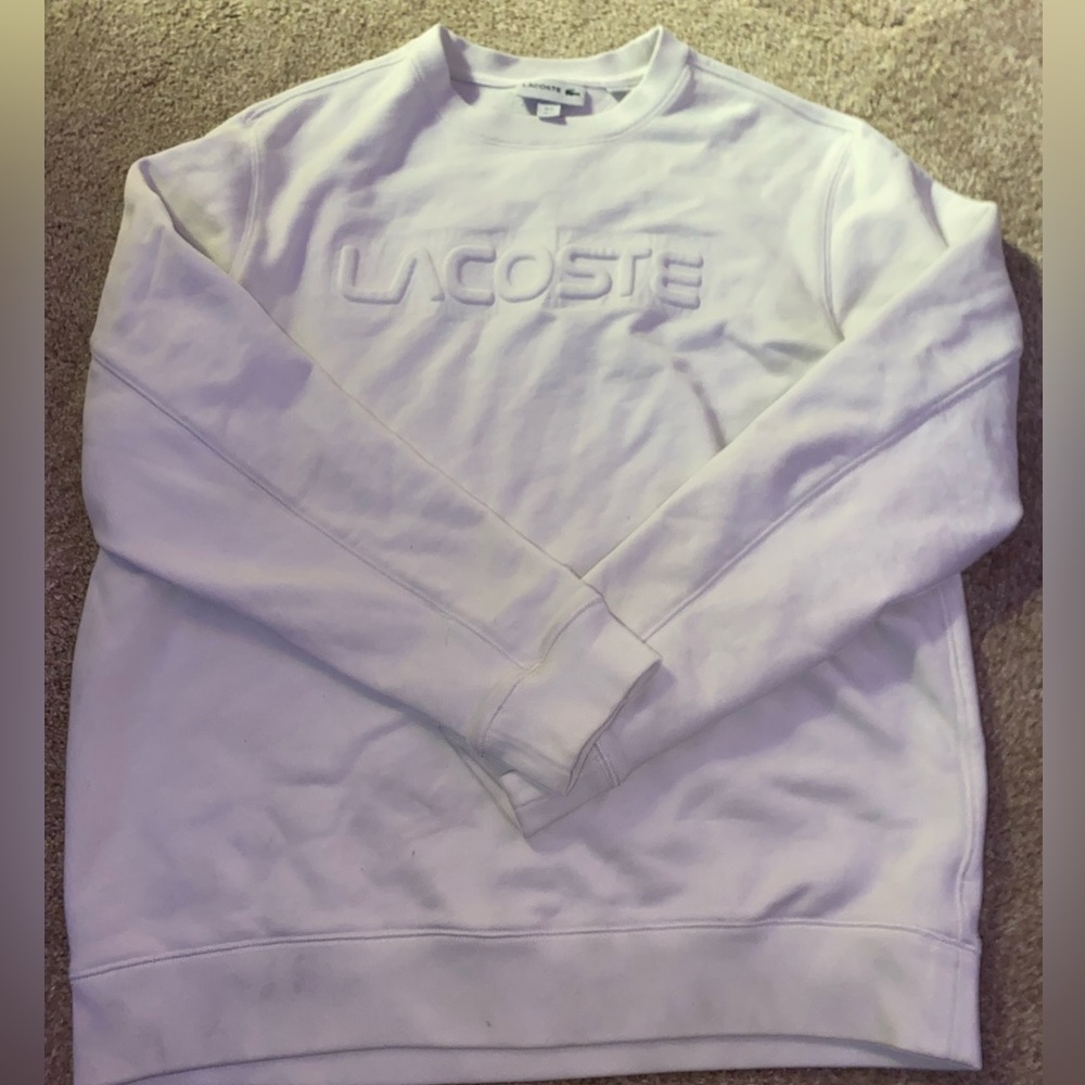 Lacoste sweatshirt barely worn